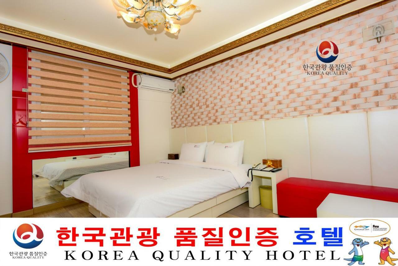 Gwangju Metropolitan City Gwangju Queen Hotel מראה חיצוני תמונה
