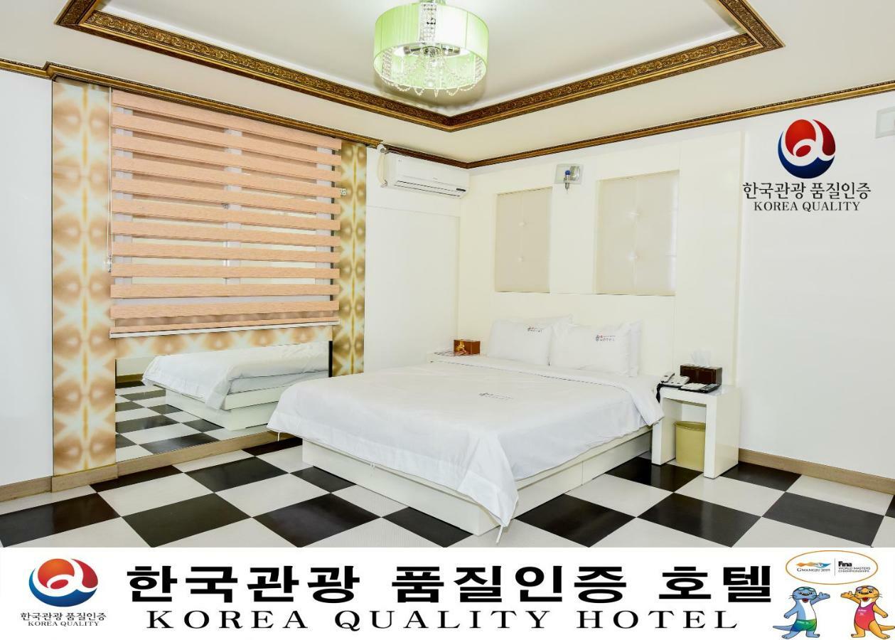 Gwangju Metropolitan City Gwangju Queen Hotel מראה חיצוני תמונה